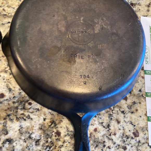 Griswold Cast Iron skillets - Picture 7 of 7